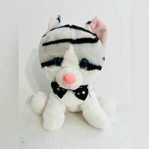 Dan Dee Gray & White Tiger Plush